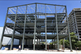 Fabricant Multi-étage de construction structurelle préfabriquée avec cadre en acier