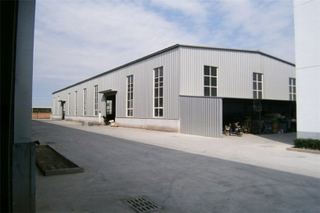 Structure d'acier d'entrepôt de cadre métallique préfabriqué